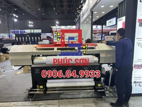 Máy in Saitu in Decal - PP - Hilex - tem xe - 8 màu công nghệ mới