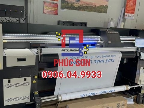 Máy in UV Saitu Hybrid khổ 1,9m - vừa in dạng cuộn và dạng phẳng