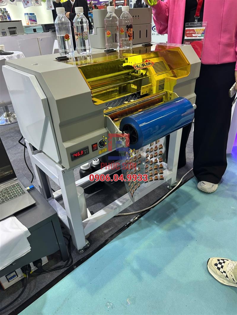 Máy in UV DTF khổ in 30cm hãng FoColor