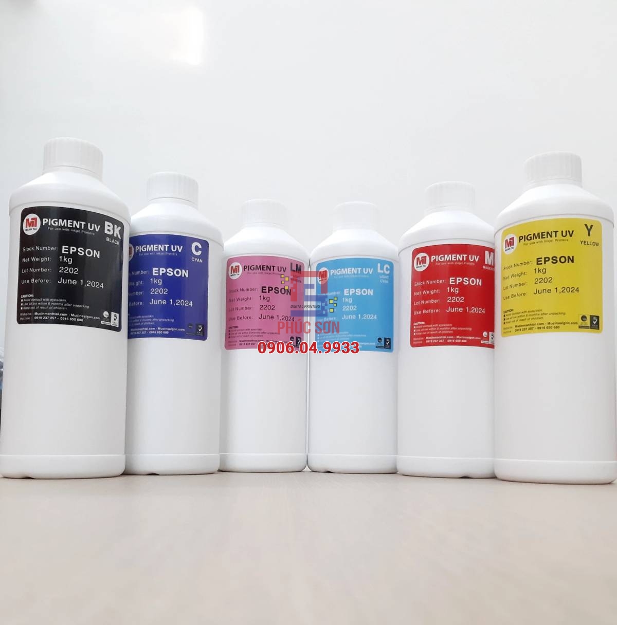Mực Pigment UV là gì? Đánh giá chi tiết về mực Pigment