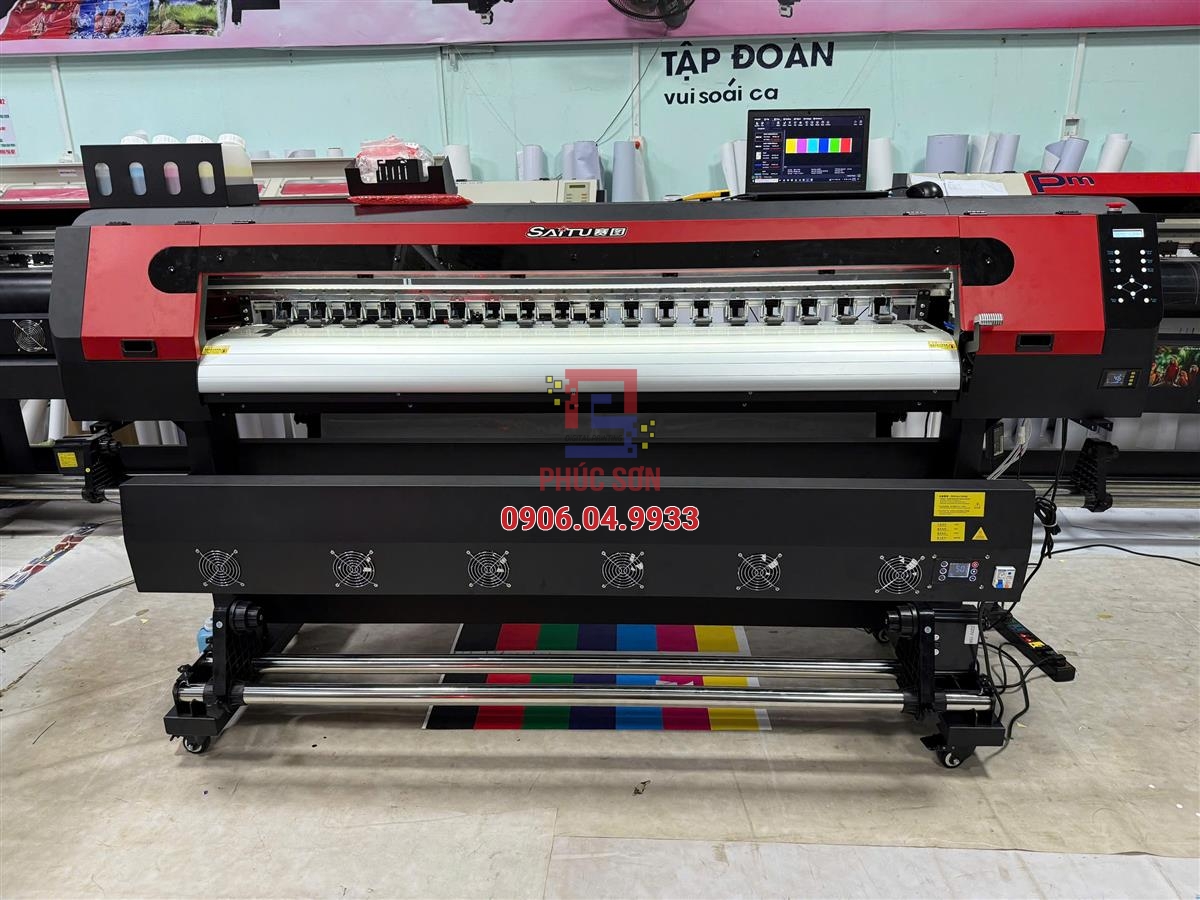 Máy in Decal - PP - Tem xe XUYA 1m6