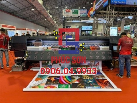 Máy in UV cuộn phục vụ in pano, banner ngoài trời chất lượng cao