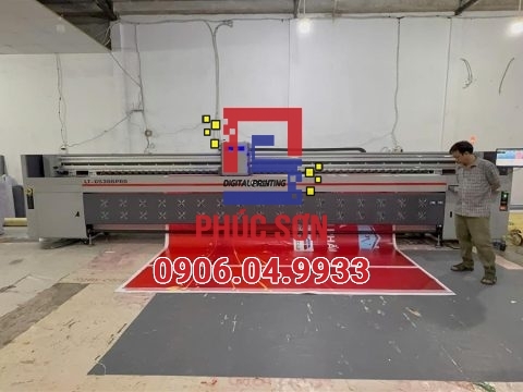 Máy in UV khổ lớn: Giải pháp tối ưu cho in ấn quảng cáo ngoài trời